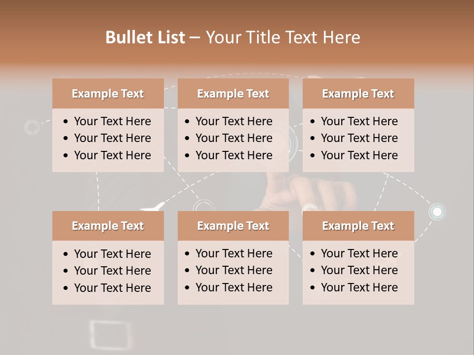 Traffic Abstract Passenger PowerPoint Template
