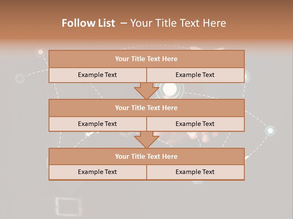 Traffic Abstract Passenger PowerPoint Template