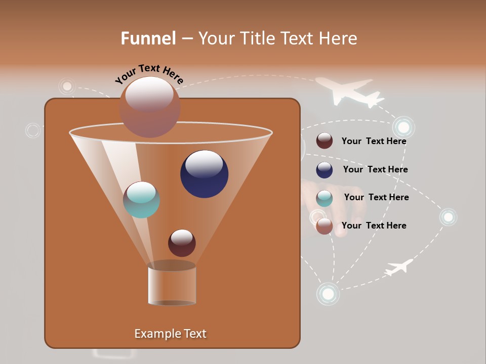 Traffic Abstract Passenger PowerPoint Template