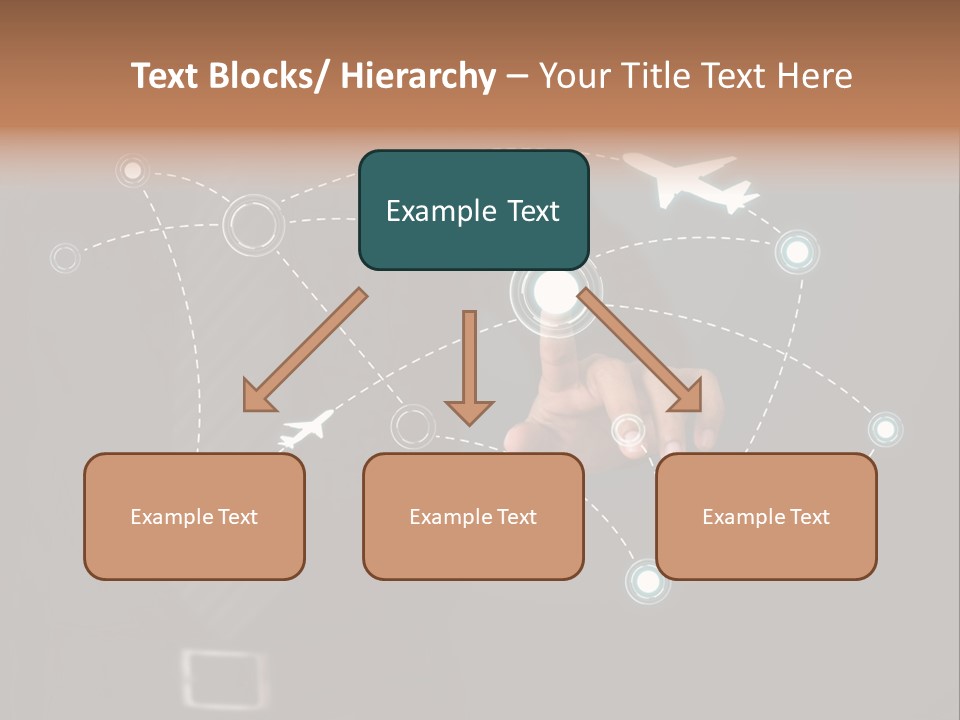 Traffic Abstract Passenger PowerPoint Template