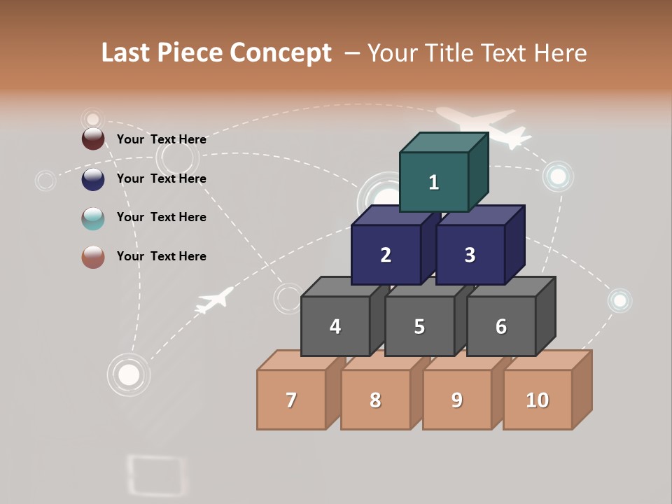 Traffic Abstract Passenger PowerPoint Template