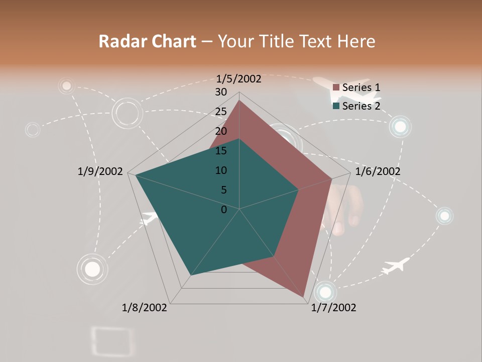 Traffic Abstract Passenger PowerPoint Template