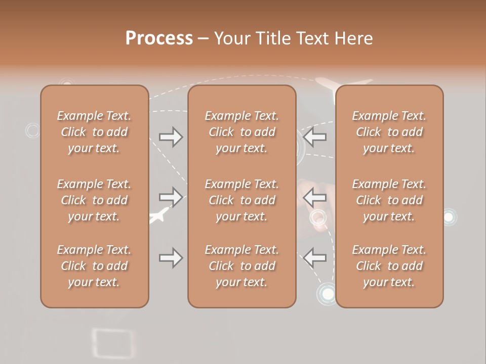 Traffic Abstract Passenger PowerPoint Template