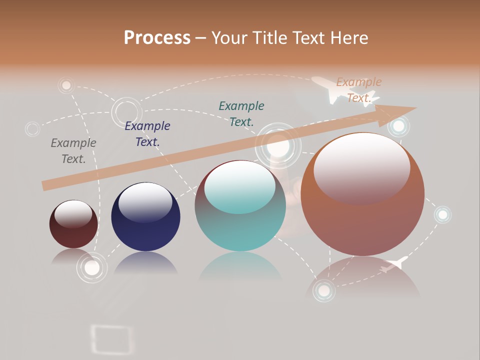 Traffic Abstract Passenger PowerPoint Template