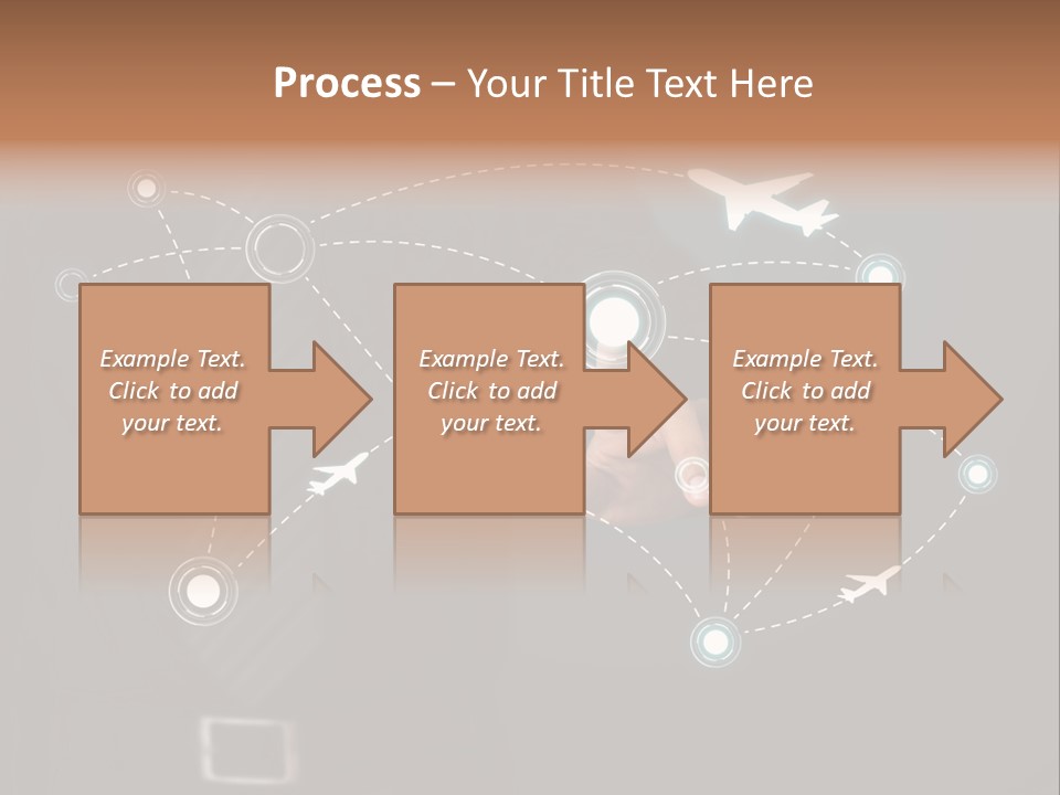 Traffic Abstract Passenger PowerPoint Template