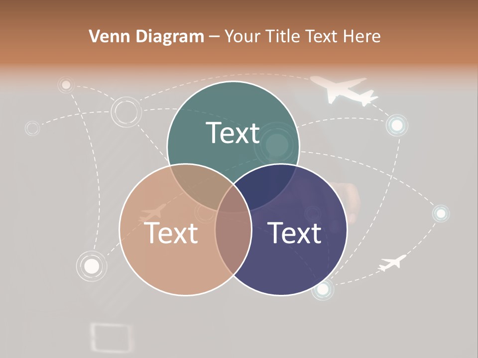 Traffic Abstract Passenger PowerPoint Template