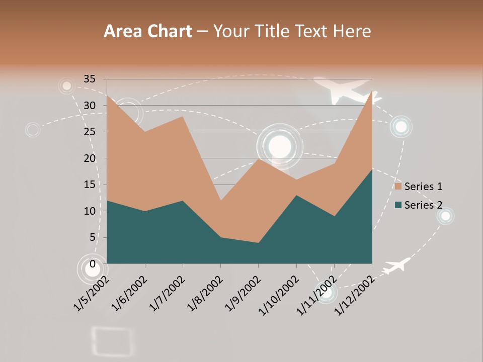 Traffic Abstract Passenger PowerPoint Template