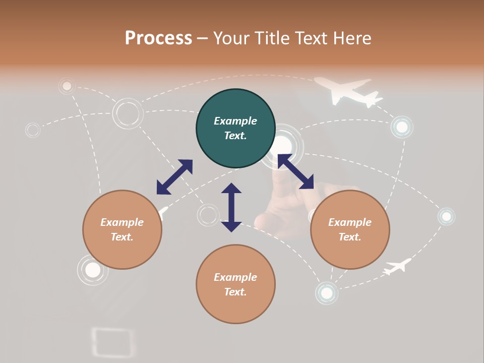 Traffic Abstract Passenger PowerPoint Template