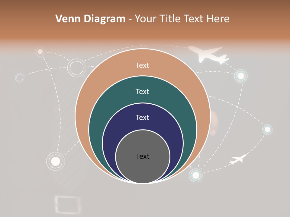 Traffic Abstract Passenger PowerPoint Template