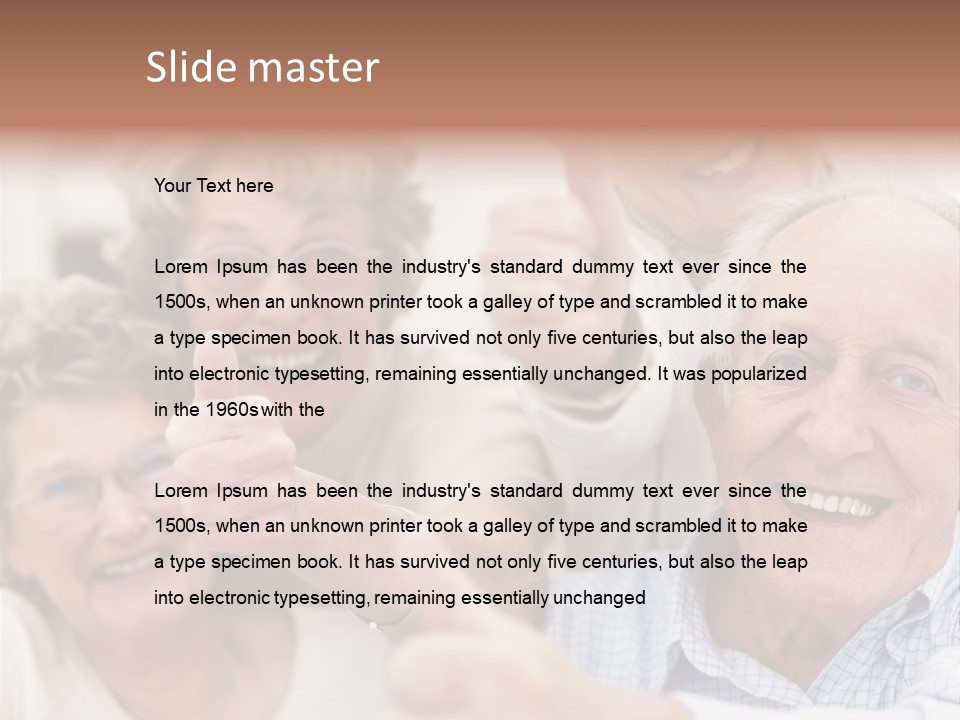 Enjoying Girl Cosmetology PowerPoint Template