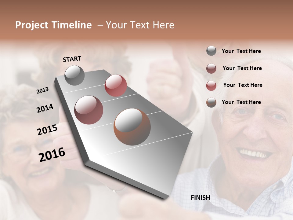 Enjoying Girl Cosmetology PowerPoint Template