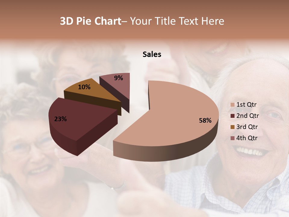 Enjoying Girl Cosmetology PowerPoint Template