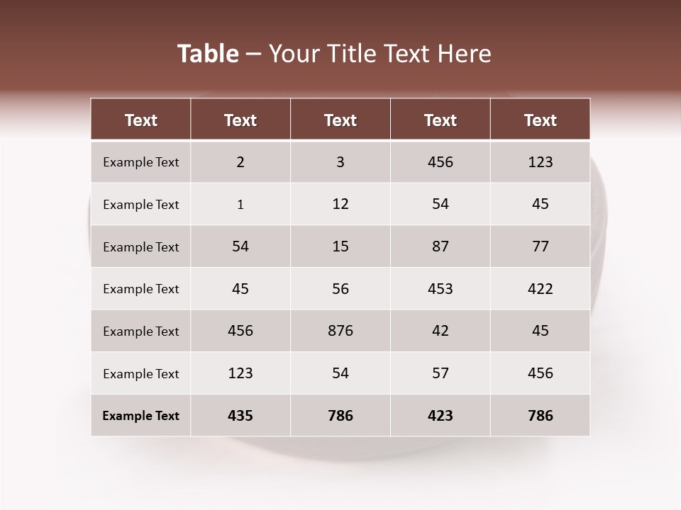 Refreshment Nature Nutrient PowerPoint Template