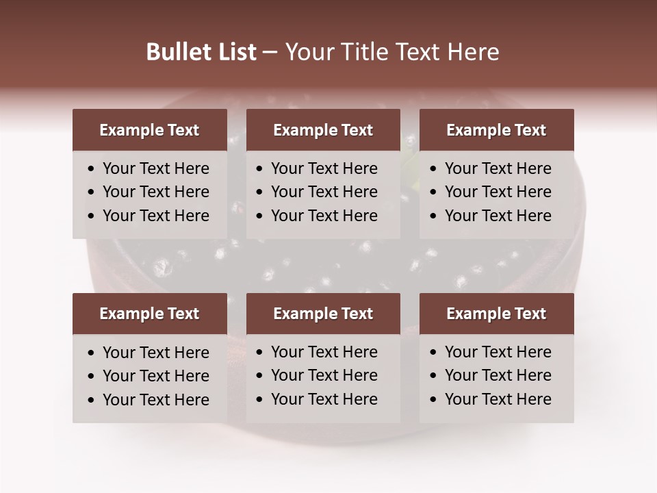Refreshment Nature Nutrient PowerPoint Template