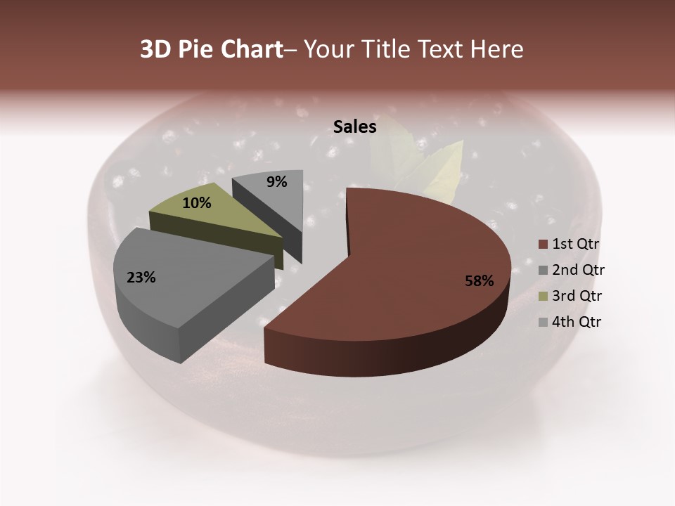 Refreshment Nature Nutrient PowerPoint Template