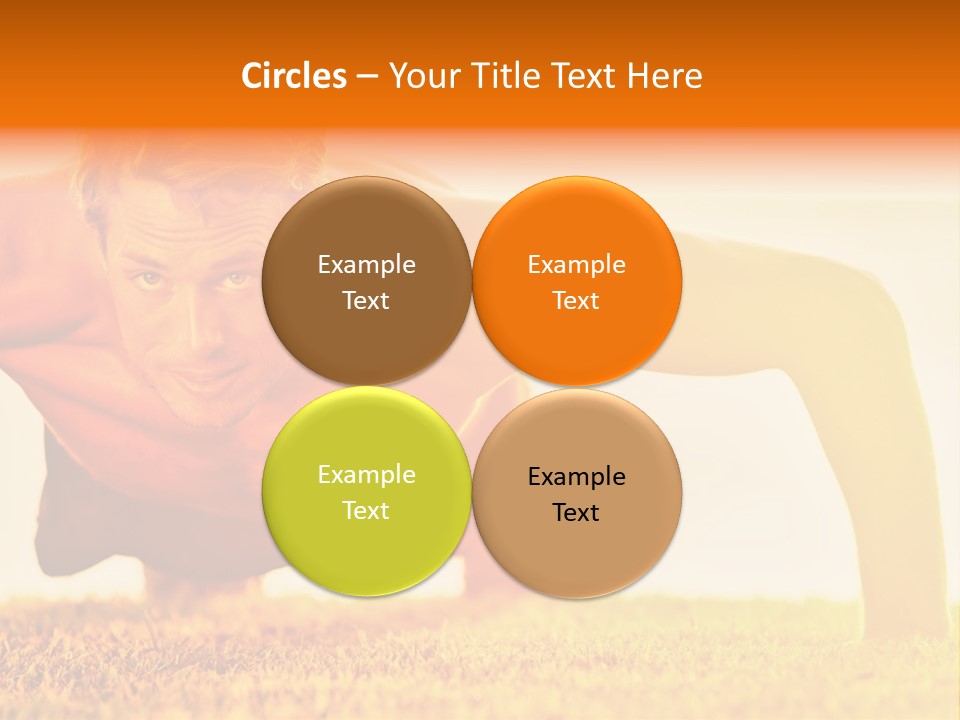 Male Body Sunny PowerPoint Template