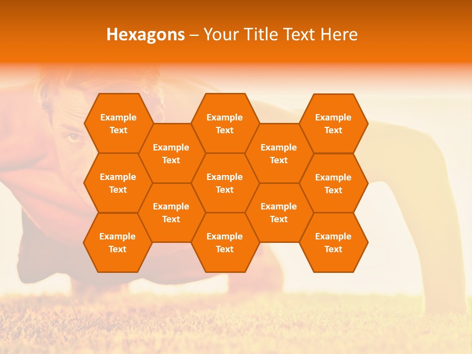 Male Body Sunny PowerPoint Template