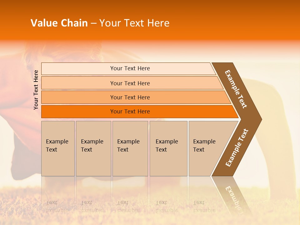Male Body Sunny PowerPoint Template