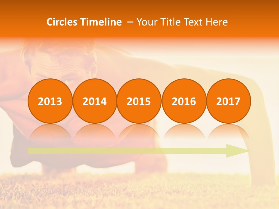 Male Body Sunny PowerPoint Template