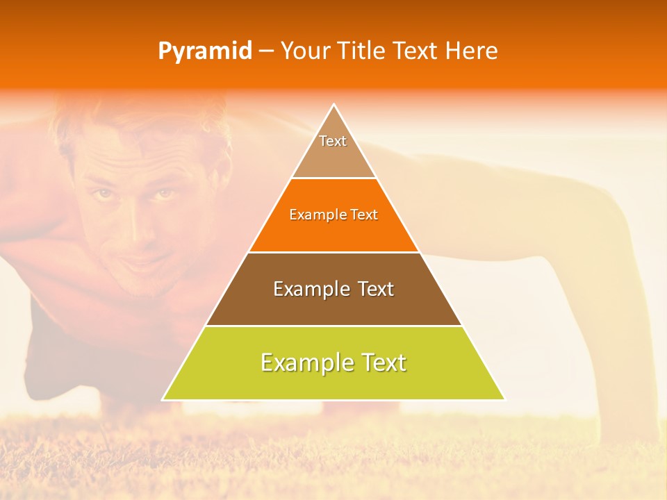 Male Body Sunny PowerPoint Template