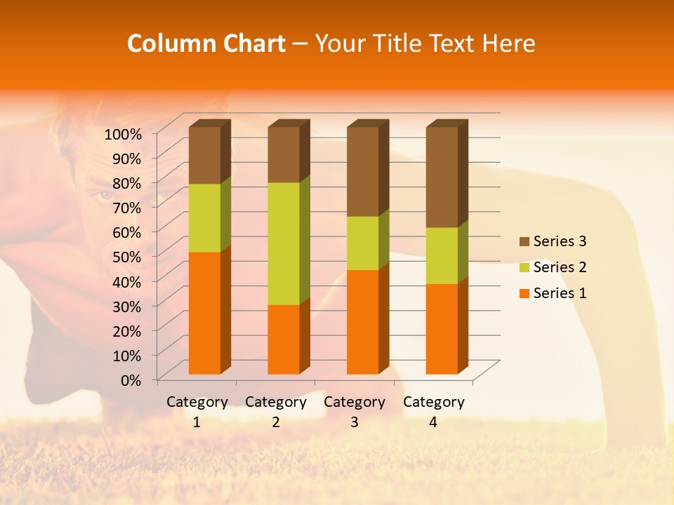 Male Body Sunny PowerPoint Template