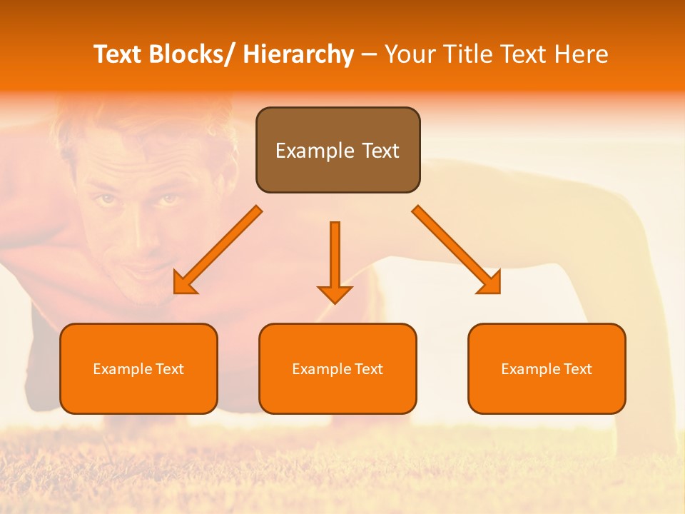 Male Body Sunny PowerPoint Template