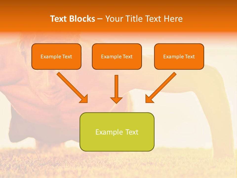 Male Body Sunny PowerPoint Template