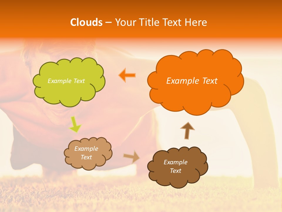 Male Body Sunny PowerPoint Template