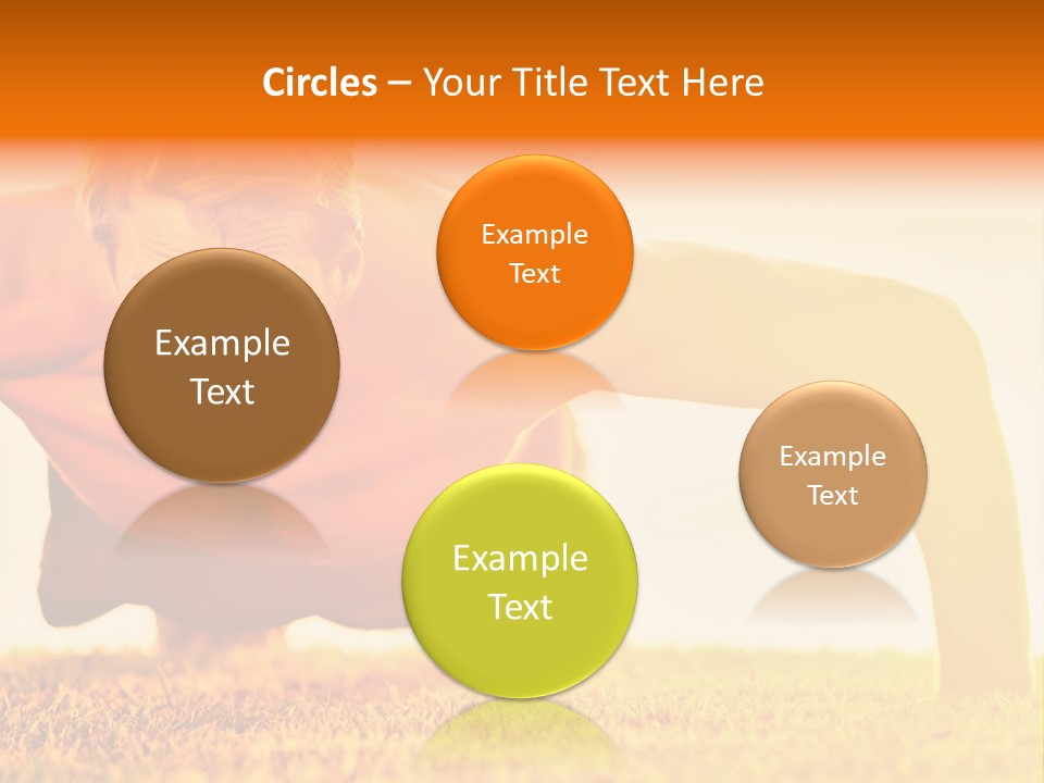 Male Body Sunny PowerPoint Template