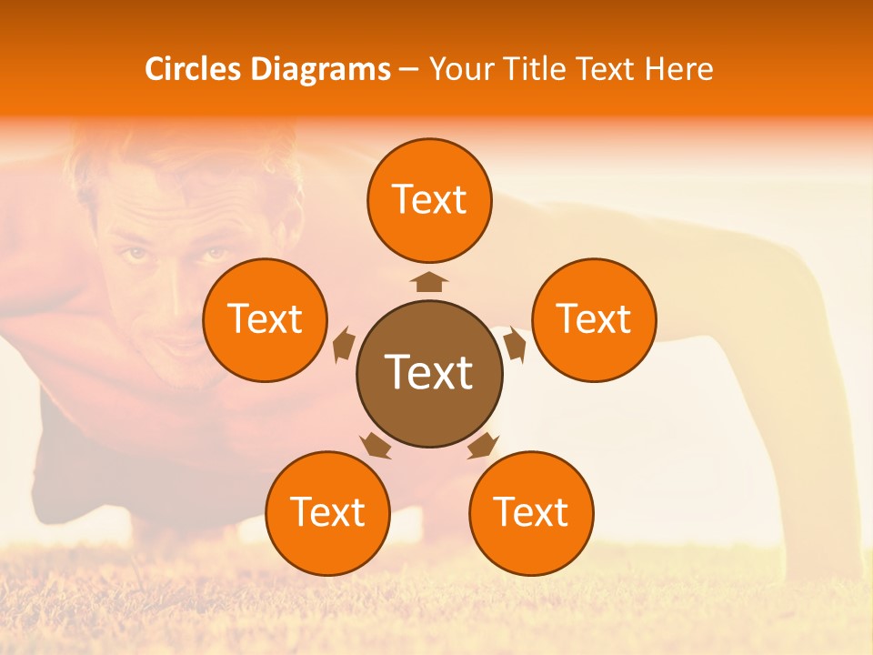 Male Body Sunny PowerPoint Template