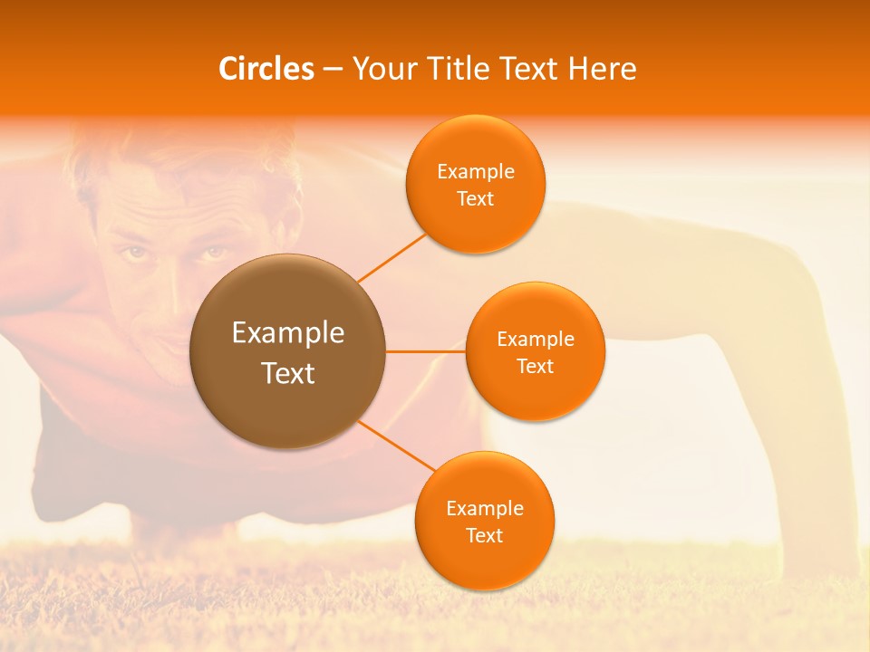 Male Body Sunny PowerPoint Template