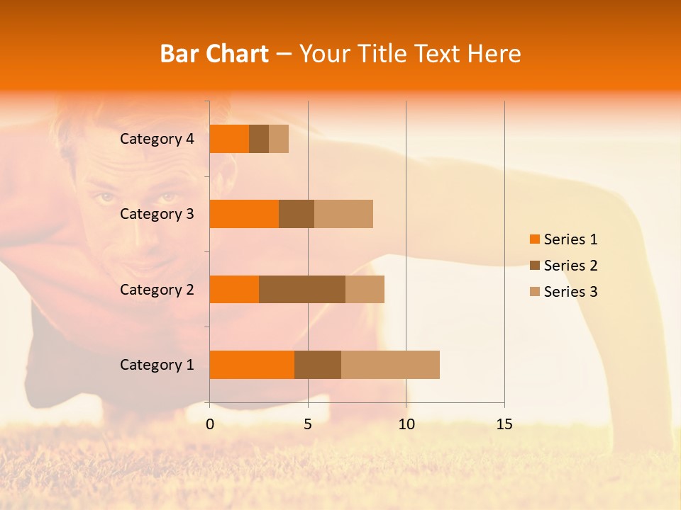 Male Body Sunny PowerPoint Template