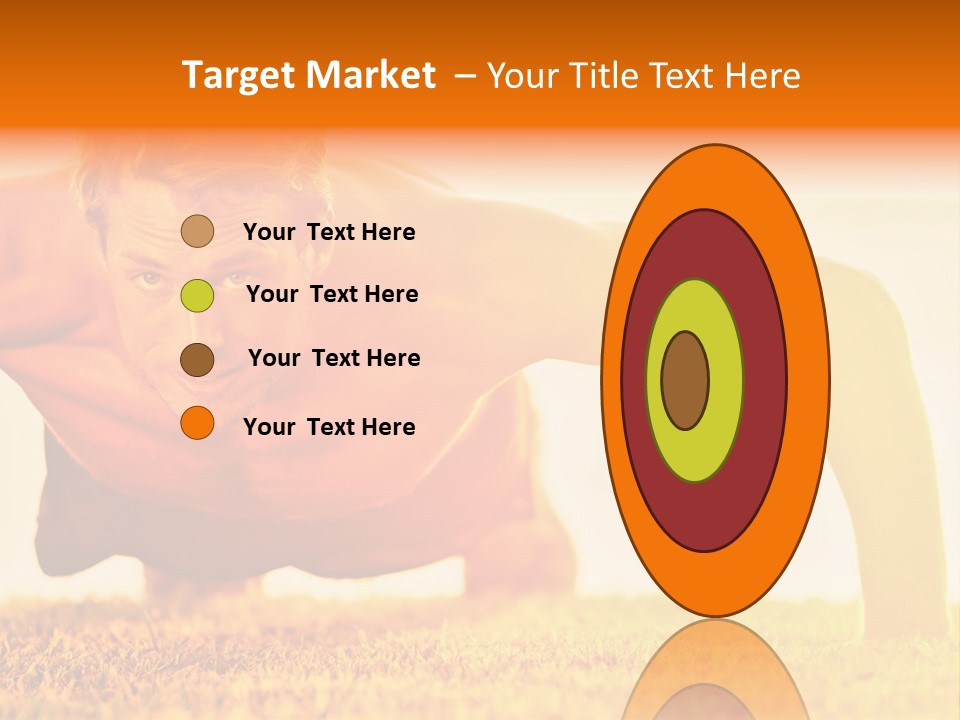 Male Body Sunny PowerPoint Template