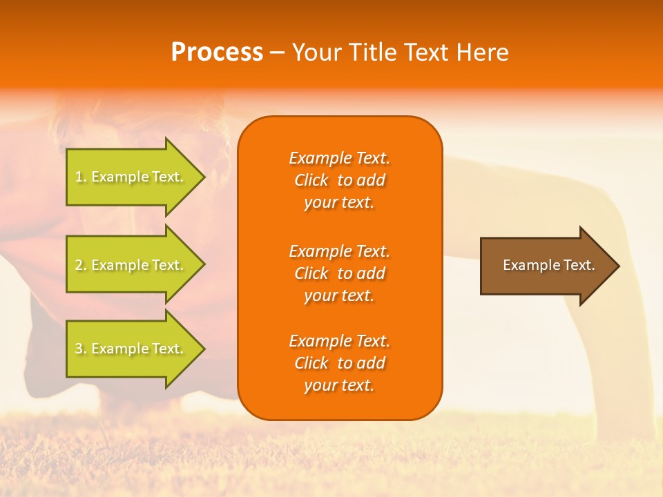Male Body Sunny PowerPoint Template