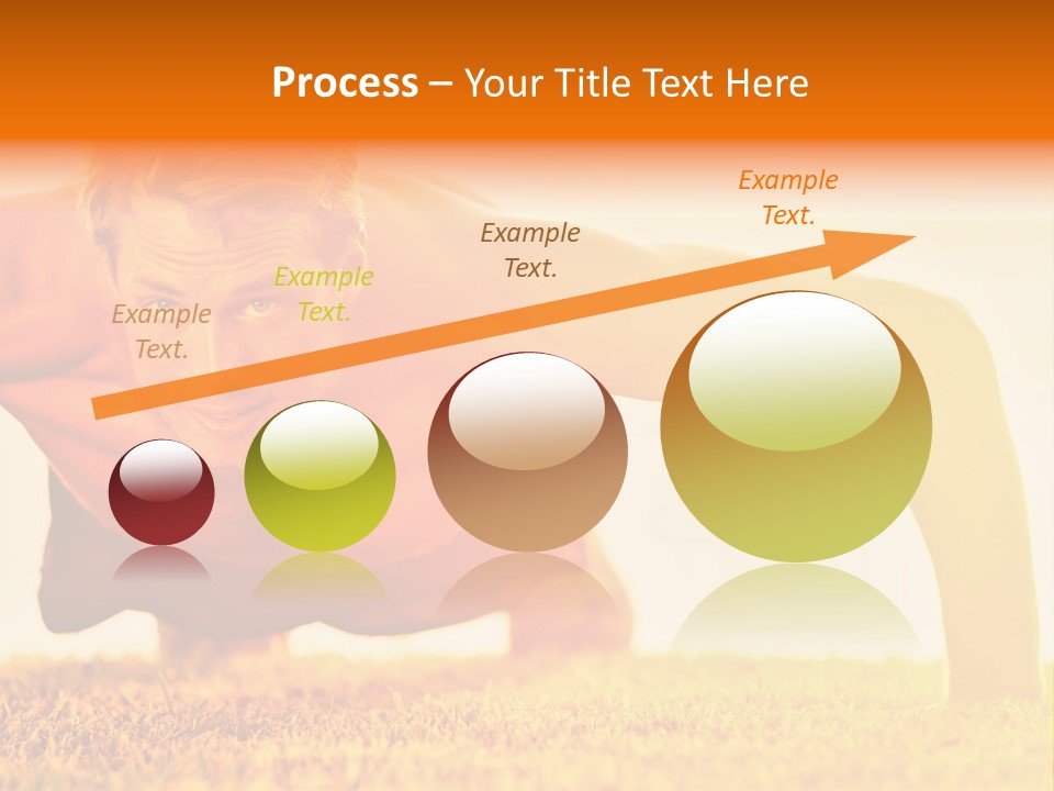 Male Body Sunny PowerPoint Template