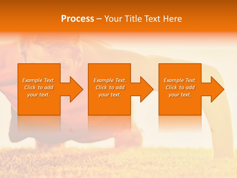 Male Body Sunny PowerPoint Template