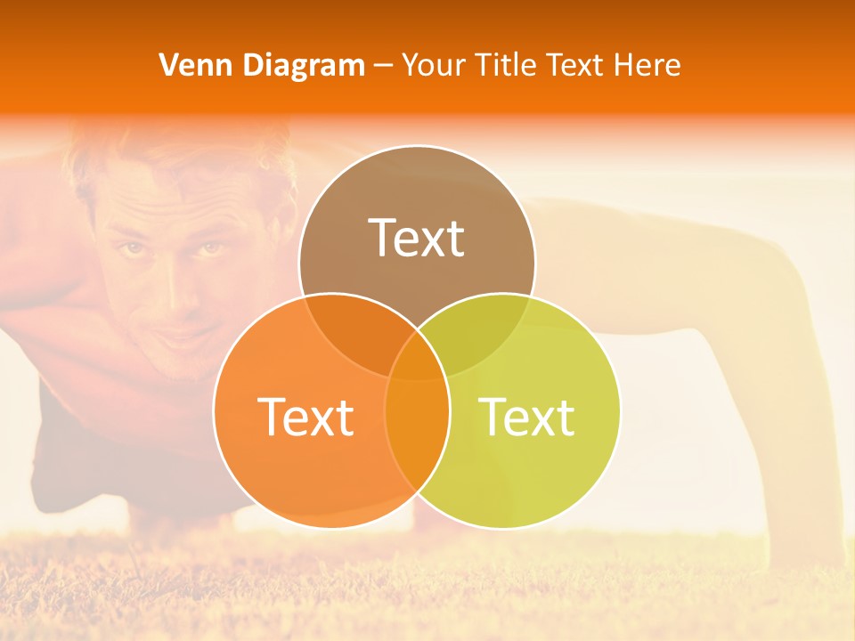 Male Body Sunny PowerPoint Template