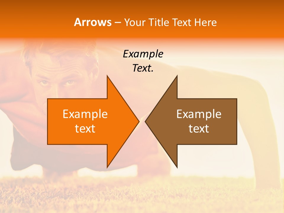 Male Body Sunny PowerPoint Template