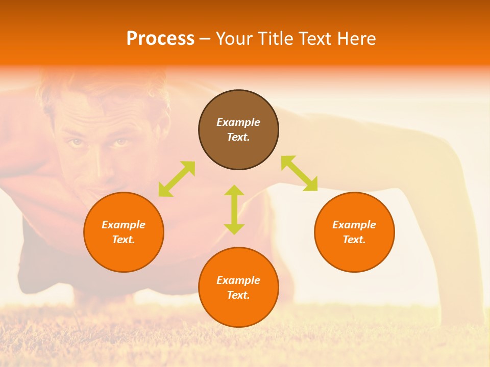 Male Body Sunny PowerPoint Template