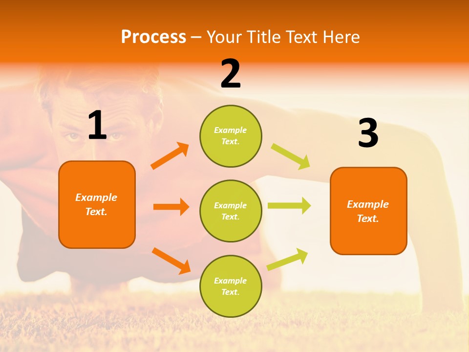 Male Body Sunny PowerPoint Template