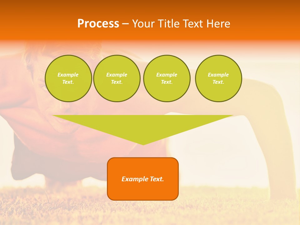 Male Body Sunny PowerPoint Template