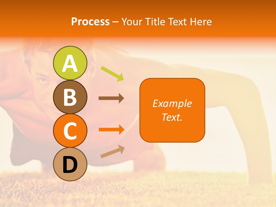Male Body Sunny PowerPoint Template