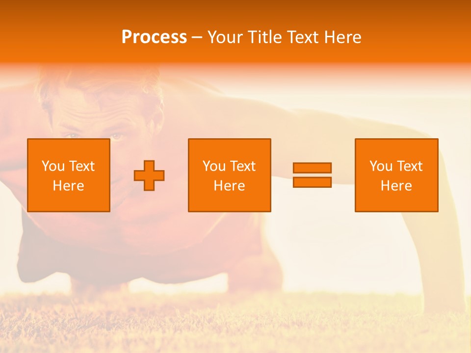 Male Body Sunny PowerPoint Template