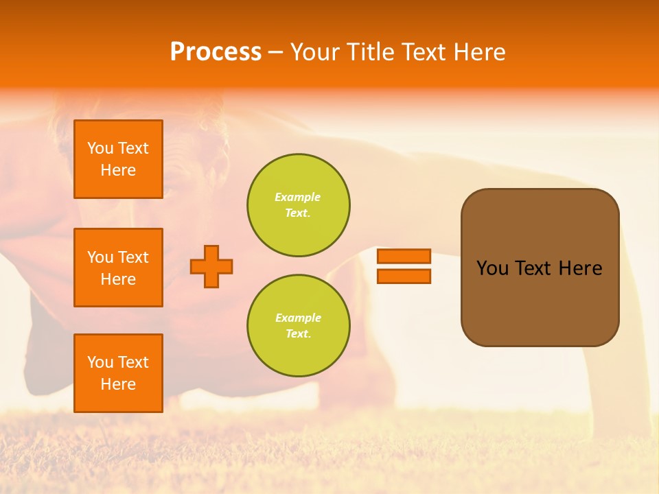 Male Body Sunny PowerPoint Template