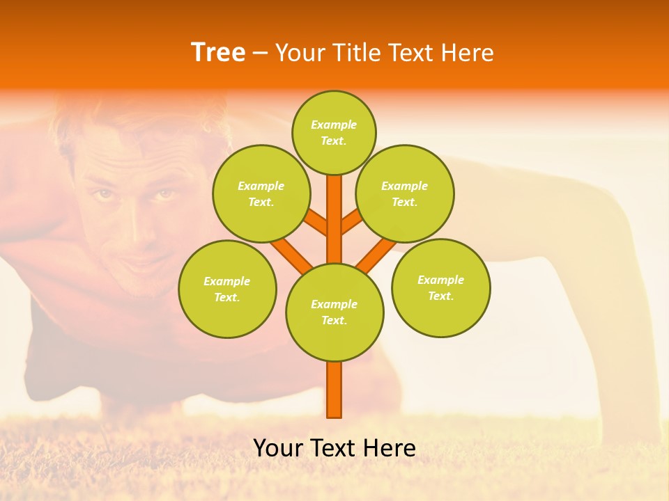 Male Body Sunny PowerPoint Template