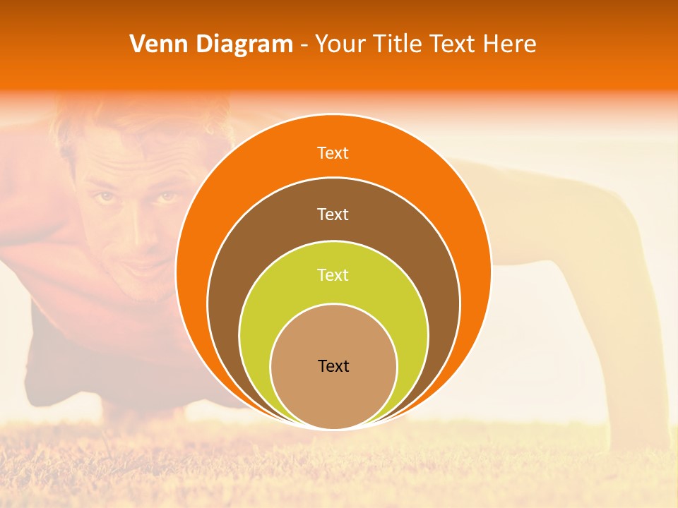 Male Body Sunny PowerPoint Template