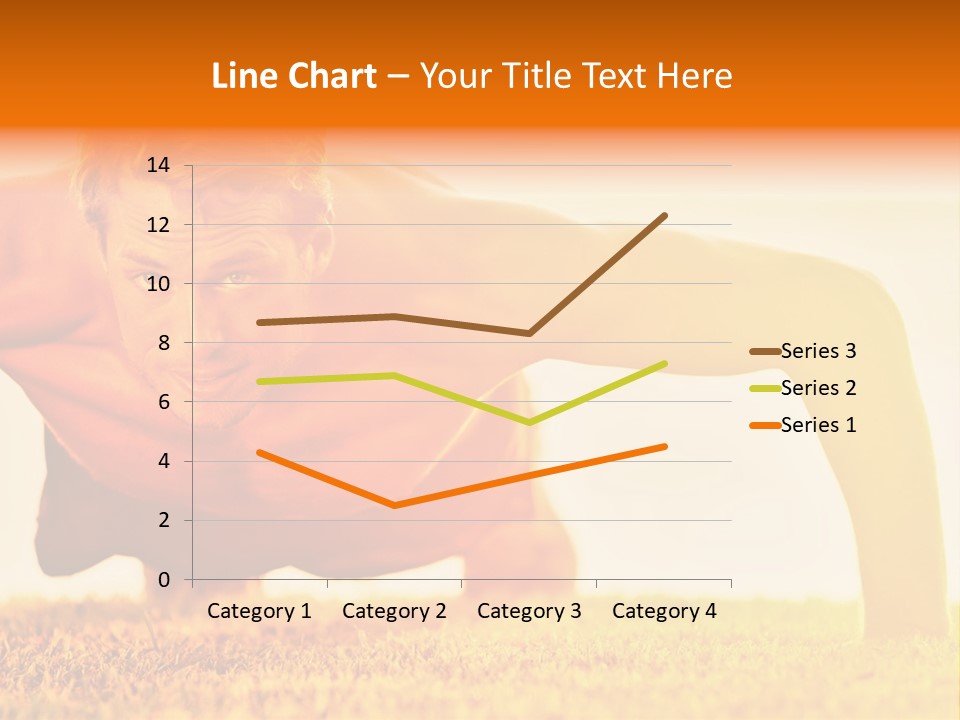 Male Body Sunny PowerPoint Template