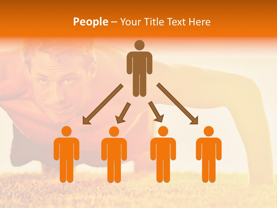 Male Body Sunny PowerPoint Template