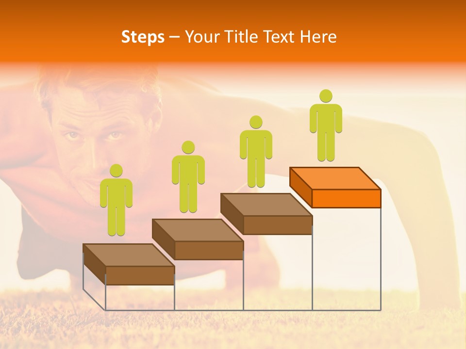 Male Body Sunny PowerPoint Template