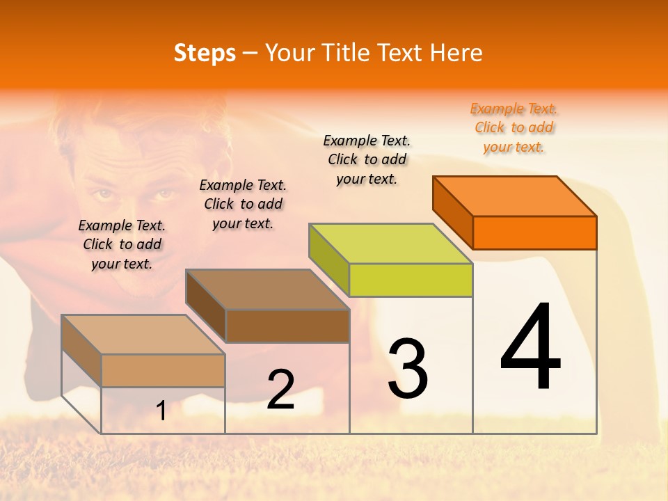 Male Body Sunny PowerPoint Template